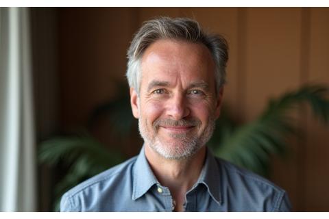 Mr. Ben Davies, a calm and insightful mental wellness coach.