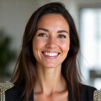 Portrait of Sarah Jenkins, client of Veritasis Bloom