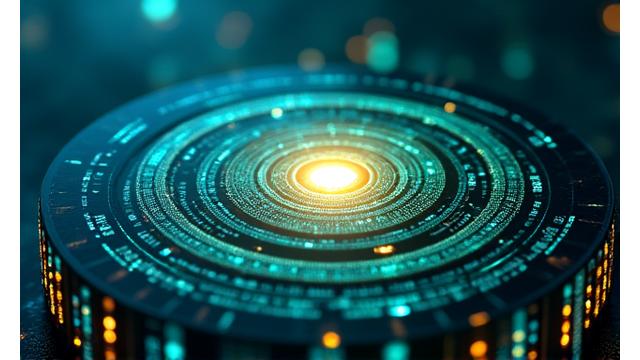 A visual representation of layered digital security, with glowing data packets protected by multiple firewalls and security icons, conveying robust protection.